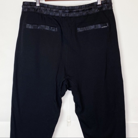 NWT Men’s La Familia Black Drawstring Joggers SweatPants - Picture 5 of 12